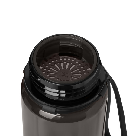 Бутылка для воды Комо (Como), черная