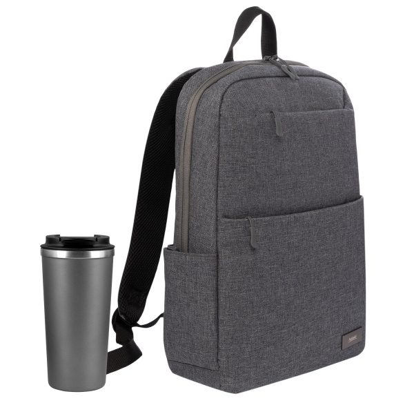Подарочный набор Palermo, Forst, серый (рюкзак, термокружка) Подарочный набор Palermo, Forst, серый (рюкзак, термокружка)