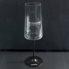 Хрустальный бокал для игристого вина на магните Trebonn SplitGlass, 2 шт, 320 мл