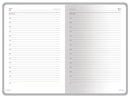 Ежедневник недатированный А5+ Россия. Флаг