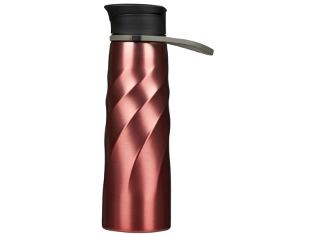 Бутылка для воды Athletica, 1000 мл, нержавеющая сталь, красный