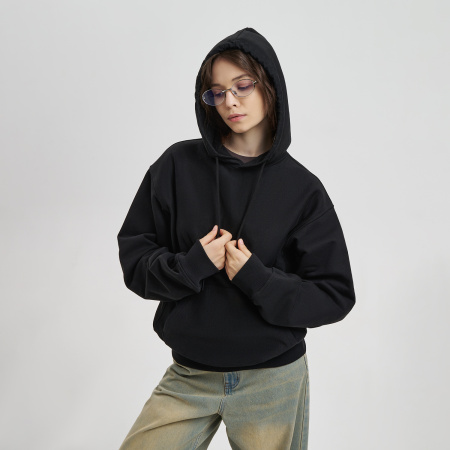 Худи релакс унисекс Адвенче (Adventure), черный, размер 3XL/4XL