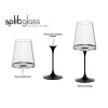 Хрустальный бокал для игристого вина на магните Trebonn SplitGlass, 2 шт, 320 мл