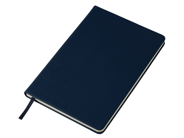 Бизнес-блокнот С3 софт-тач с магнитом, твердая обложка, 96 листов, темно-синий