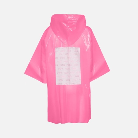 Дождевик-плащ CloudTime с печатью в один цвет на заказ