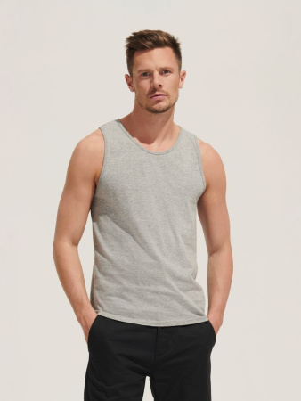 Майка мужская Justin черная, размер 5XL