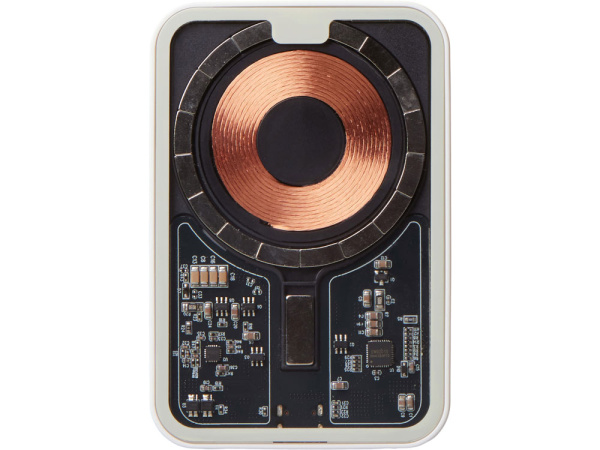 Беспроводной магнитный внешний аккумулятор с QC\PD MagnifIQ, 10000 мАч, 15 Вт, белый