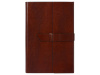 Бизнес-блокнот А5 с клапаном Fabrizio, 80 листов, коричневый