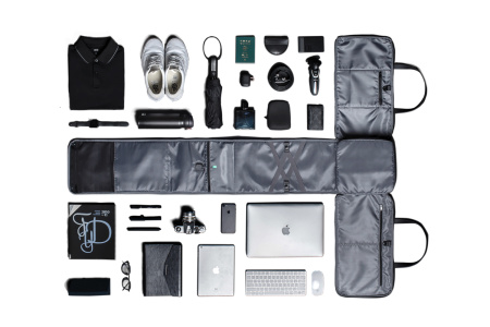 Дорожная сумка KORIN FlexPack Go 53х23х26 см, темно-серая