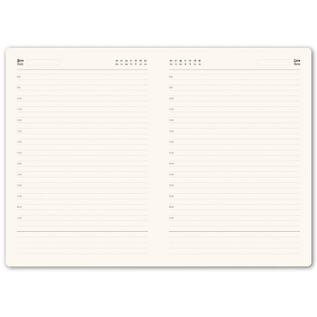 Бизнес-блокнот "RILY", формат А5,  бирюзовый, блок в точку