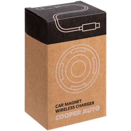 Держатель для смартфона Cooper Auto Wireless с беспроводной зарядкой, белый Держатель для смартфона Cooper Auto Wireless с беспроводной зарядкой, белый