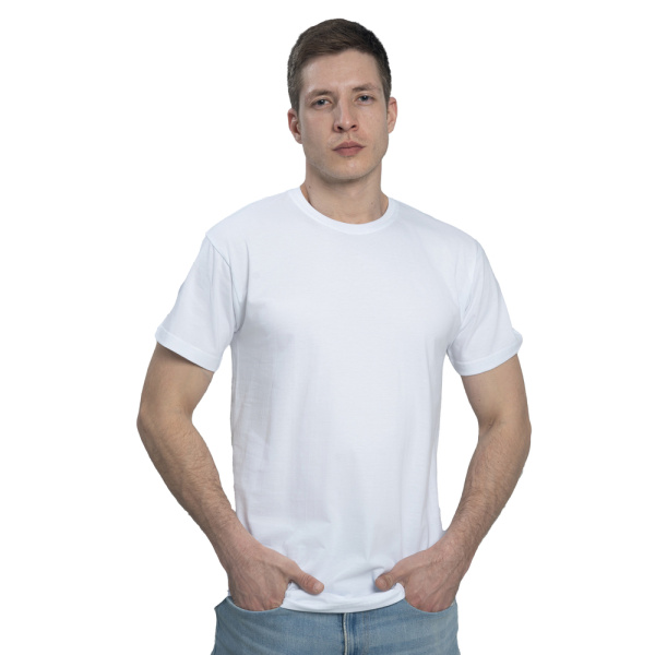 Футболка New Gen МУЖ 155г О-ворот белый S