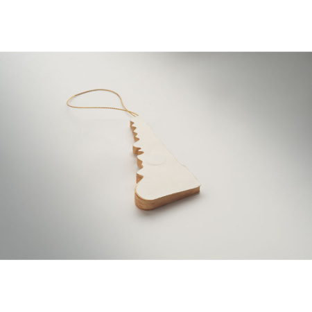 Christmas paper tree hanger