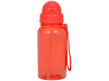 Бутылка для воды со складной соломинкой Kidz 500 мл, красный