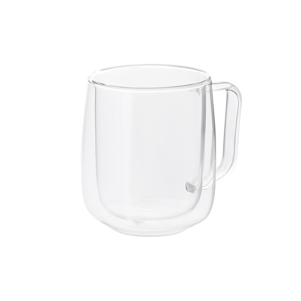 Кружка стеклянная с двойными стенками Viora