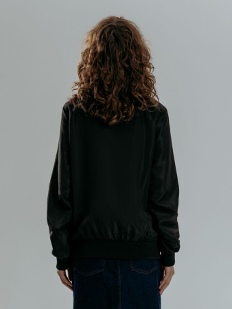 Бомбер Wigton, черный, размер 3XL