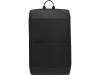 Рюкзак Rise для ноутбука с диагональю экрана 15,6 дюйма, изготовленный из переработанных материалов согласно стандарту GRS - сплошной черный