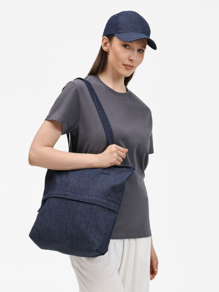 Сумка для покупок Denimate, темно-синяя