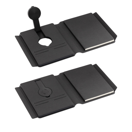 Папка А5 с беспроводным (10W) зарядным устройством 5000 mAh, с MagSafe и блокнотом Папка А5 с беспроводным (10W) зарядным устройством 5000 mAh, с MagSafe и блокнотом