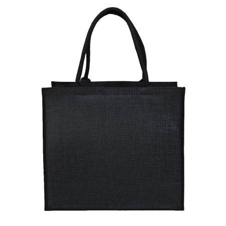 Сумка из джута Caravan Jute, чёрная