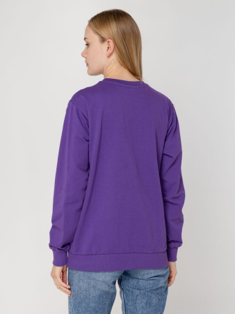 Толстовка Unit Toima фиолетовая, размер 4XL