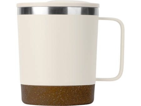 Стальная кружка с двойными стенками Swipe, белый0,00