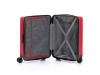 Чемодан TORBER ЭЛЬТОН, красный, ABS-пластик, 38 х 24 х 54 см, 35 л
