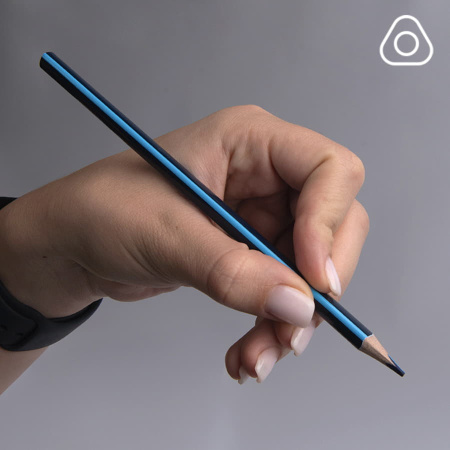 Цветные карандаши двухцветных MERIDIAN, 6шт/12 цветов