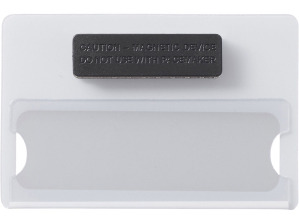 Магнитный пластиковый бейдж