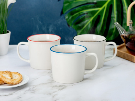 Кружка Nancy Line, белый/синий