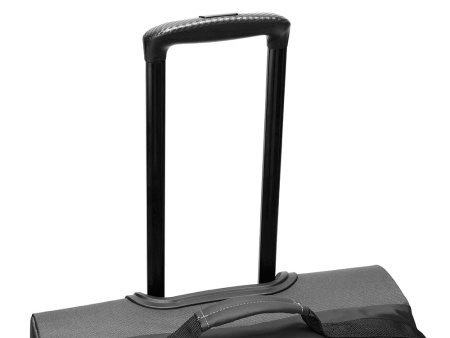 Сумка на колесах TORBER РИТМ, чёрный, полиэстер 900D с PU покрытием, 70 х 41 х 28,5 см, 81 л