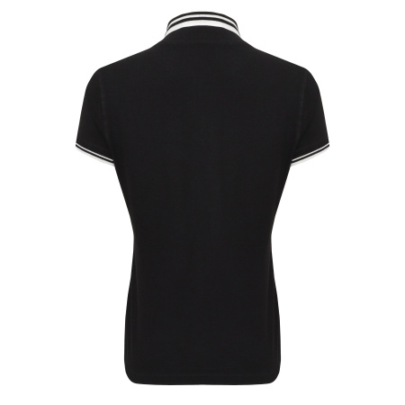 New Gen Рубашка поло женская черная комбинированная 3XL