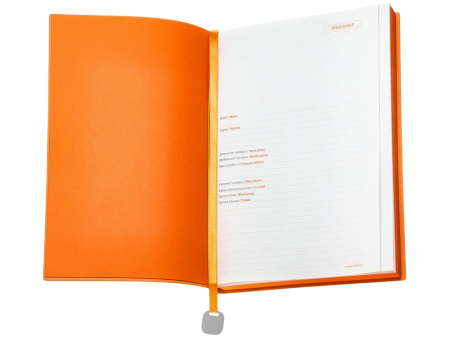 Ежедневник А5 недатированный Mercury, черный