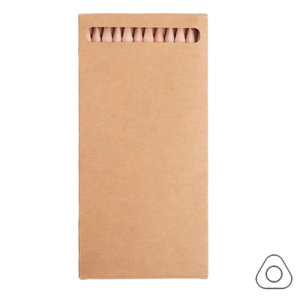 Цветные карандаши KINDERLINE middle,12 цветов