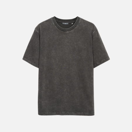 Футболка унисекс Драйв (Drive), 240гр., серая с варкой, размер 3XL/4XL