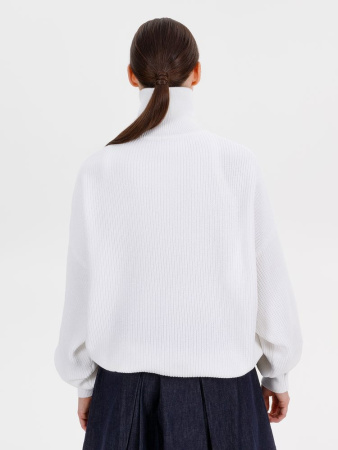 Джемпер Siluetti Birne, молочно-белый, размер S/M