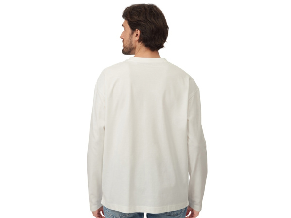 Лонгслив оверсайз Berlin унисекс, молочный