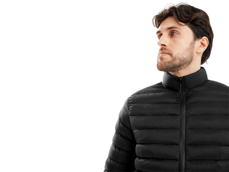 Стеганая куртка Uniqloud, черный