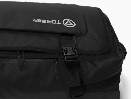 Сумка на колесах TORBER РИТМ, чёрный, полиэстер 900D с PU покрытием, 70 х 41 х 28,5 см, 81 л