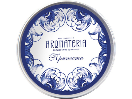 Набор: платок Гжель и свеча Птица счастья