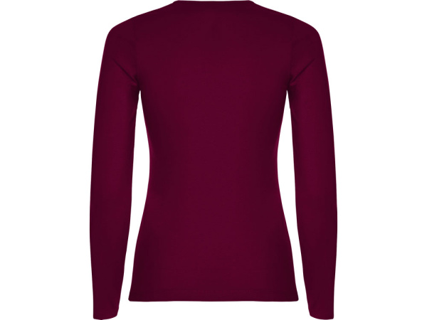 Футболка с длинным рукавом Extreme женская, гранатовый