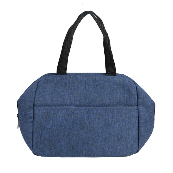 Термосумка "EAT", т.синий меланж, 24 x 21 x 12 см, полиэстер 300D