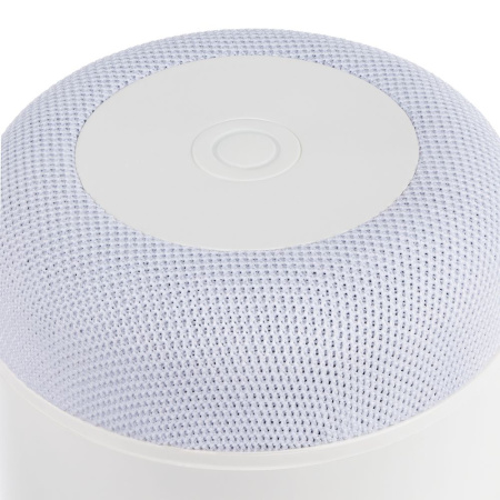 Станция беспроводной зарядки с колонкой и ночником Trilogy, белая Станция беспроводной зарядки с колонкой и ночником Trilogy, белая