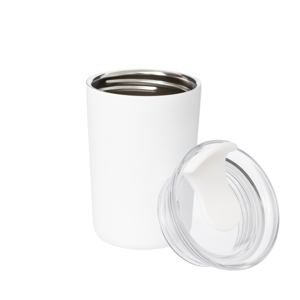 Термокружка вакуумная Strada, белая