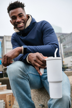 Термокружка Graphic из переработанной нержавеющей стали RCS, 900 мл