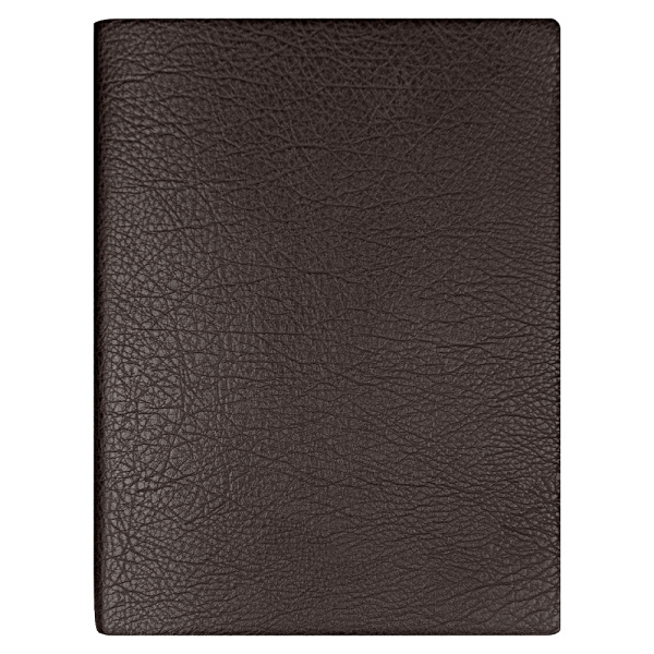 Ежедневник Flexy Foggia Leatherette B5, коричневый, недатированный, в гибкой обложке  в подарочной коробке