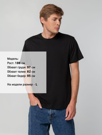 Футболка унисекс T-bolka 140, черная, размер 5XL