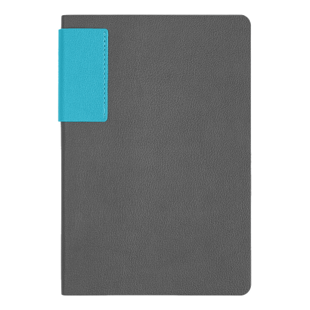 Ежедневник Flexy Star Sivilia Grey Edition Color А5 серо-голубой, недатированный в гибкой обложке
