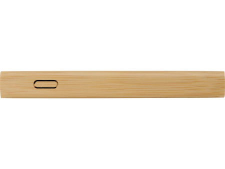 Внешний беспроводной аккумулятор из бамбука Bamboo Air, 10000 mAh