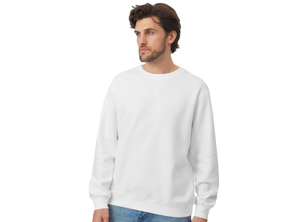 Свитшот оверсайз Lisbon унисекс, белый